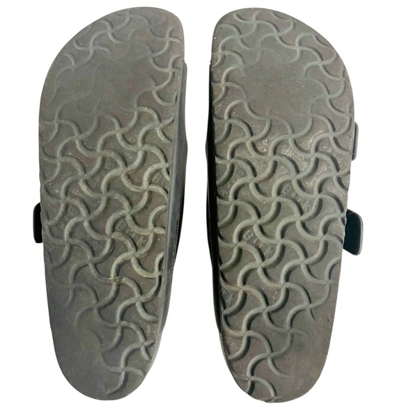 Birkenstock Arizona Black Two-Strap Adjustable Slides Sz 39 (Women’s 8) - Picture 3 of 8